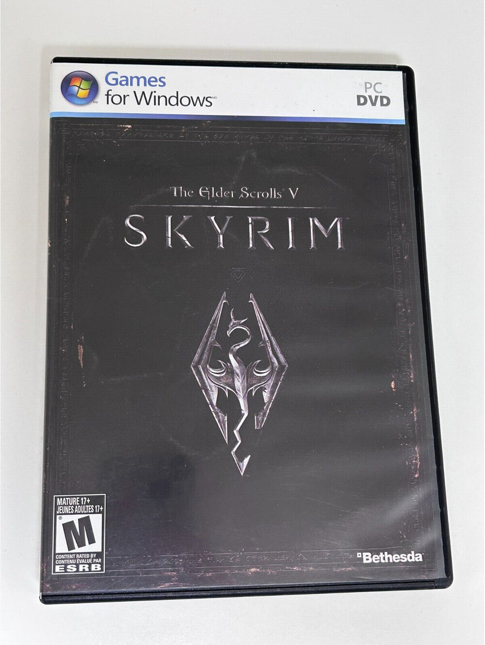 The Elder Scrolls V: Skyrim (PC DVD, Games for Windows 2011) With Map and Manual